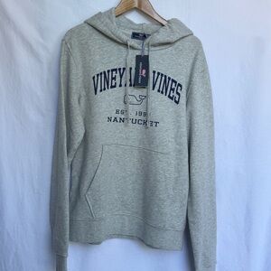 Vineyard Vines Heather Gray Men's Hoodie Size M NWT